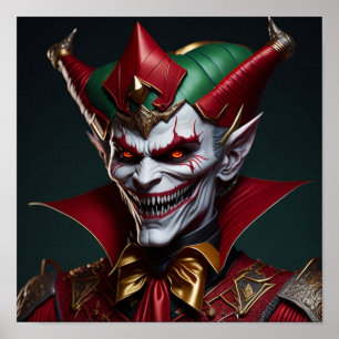 KI-generierte Vampir-Kunst Poster