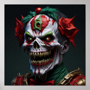 KI-generierte Zombie-Kunst Poster