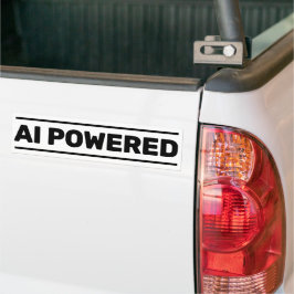 KI-gestützter™ Aufkleber Autoaufkleber