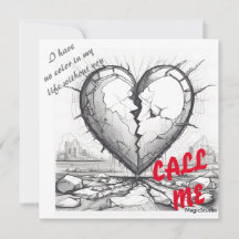 KI - herunterladbare Schwarz-Weiß-gebrochene Herzk