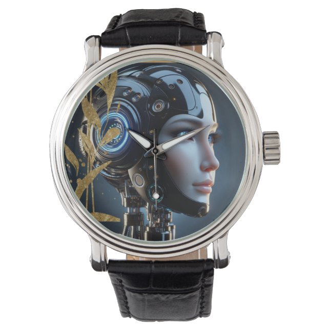 KI im Fokus Armbanduhr (Vorderseite)