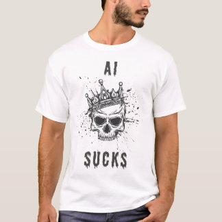KI-Ist zum Kotzen - T-Shirt "Statement"