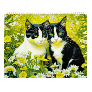 KI-Katzen   Niedlich Adorable Kätzchen und Katzen Kalender