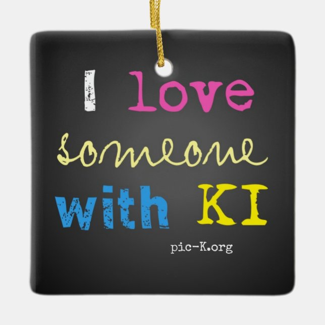 KI Liebe Ornament (Vorderseite)