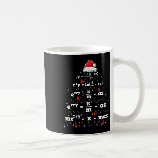 Ki Math Lehrer Weihnachten Matching Kostüm Math Lo Kaffeetasse (Rechts)