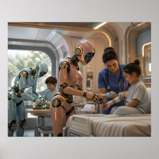 KI-Roboter-Pflege Pädiatrische Rehabilitation Poster