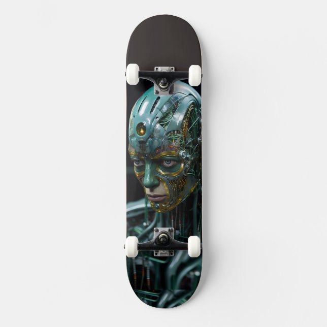 KI-robotisch Skateboard (Vorderseite)