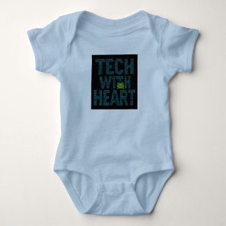 KI: Tech mit Herz Frosch Baby Strampler