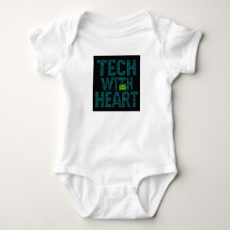 KI: Tech mit Herz Frosch Baby Strampler