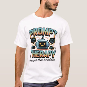 KI-Therapie-Grafik – Prompt-Engineering-Design T-Shirt