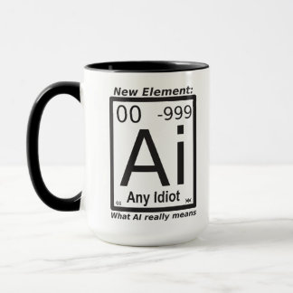 KI und Papageien Tasse