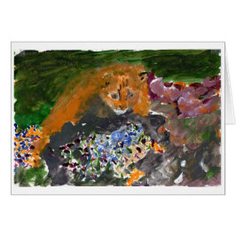 Kia, die Katze, bereiten vor, um sich zu stürzen?