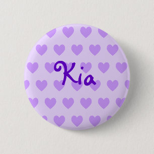Kia in Lila Button