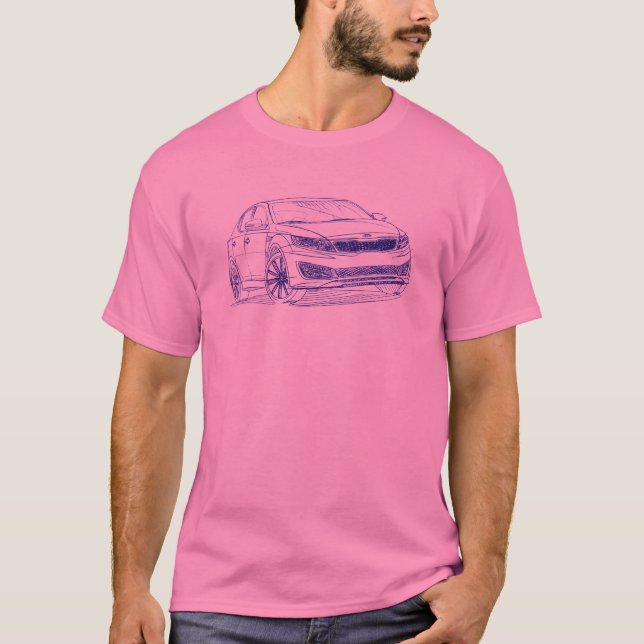 Kia-Optima 2011 T-Shirt (Vorderseite)
