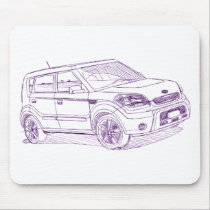 KIA-Soul 2008+ Mousepad