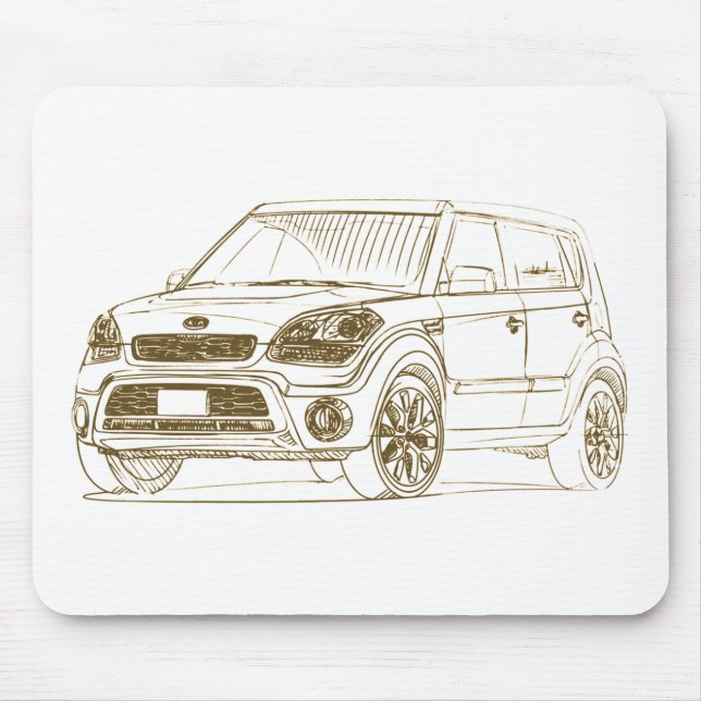 KIA-Soul 2012 Mousepad (Vorne)