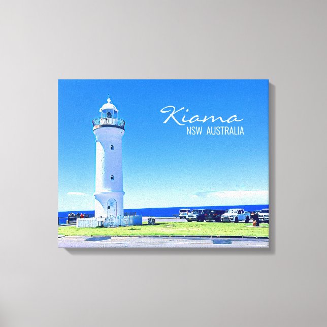 Kiama Leuchtturm NSW Australien Leinwanddruck (Vorderseite)