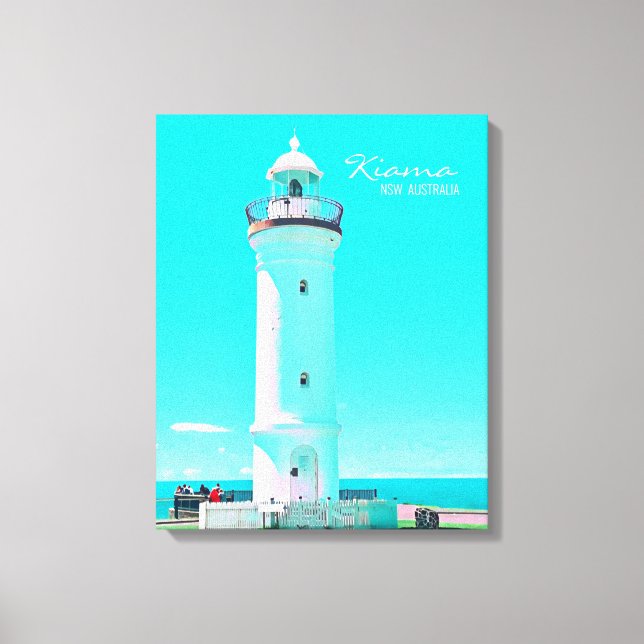 Kiama Leuchtturm NSW Australien Leinwanddruck (Vorderseite)