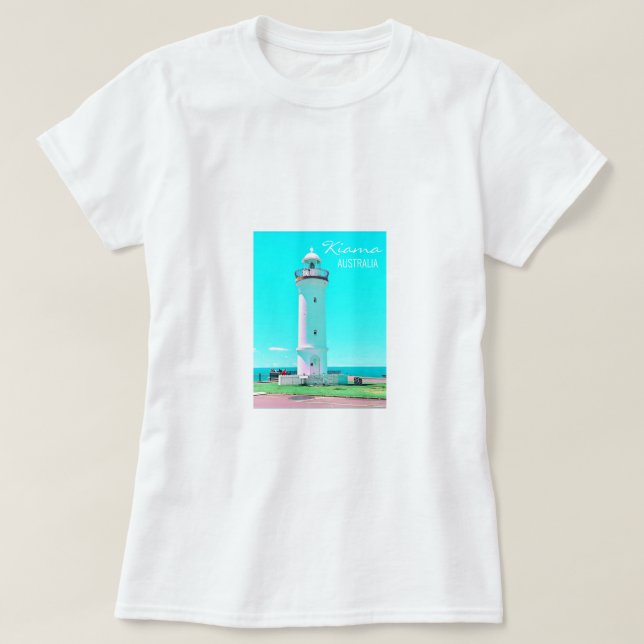 Kiama Leuchtturm NSW Australien T-Shirt (Design vorne)