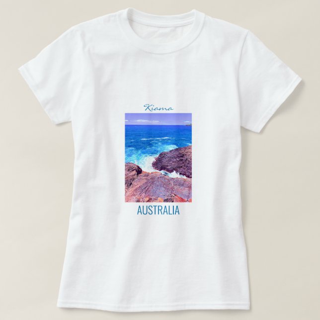 Kiama South Coast NSW Australien T-Shirt (Design vorne)