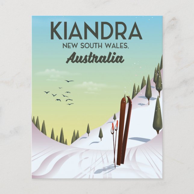 Kiandra New South Wales Australien Ski (Vorderseite)