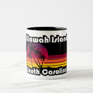 Kiawah Island Beach South Carolina Zweifarbige Tasse