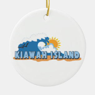 Kiawah Island. Keramik Ornament
