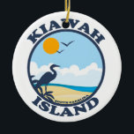 Kiawah Island. Keramik Ornament<br><div class="desc">Kiawah Island.</div>