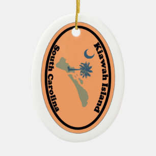 Kiawah Island. Keramikornament