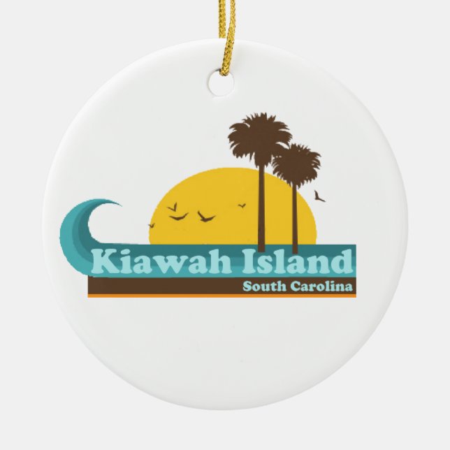 Kiawah Island. Keramikornament (Vorne)