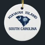 Kiawah Island. Keramikornament<br><div class="desc">Kiawah Island.</div>
