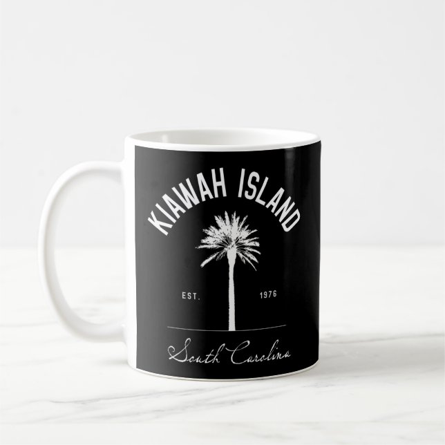 Kiawah Island Sc Park Palm Tree Golf Kaffeetasse (Links)