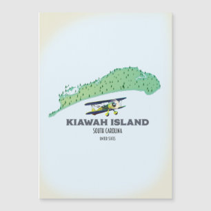 Kiawah Island South Carolina USA Karte