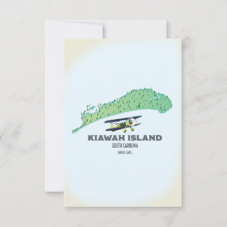 Kiawah Island South Carolina USA Karte