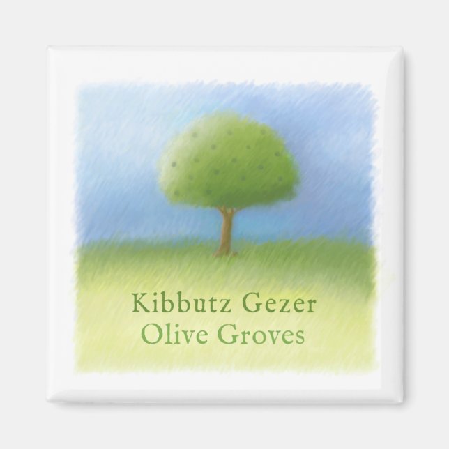 Kibbutz Gezer Olive Groves Magnet (Vorne)