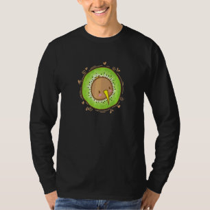 Kibikopf mit Kiwi-Frucht T-Shirt
