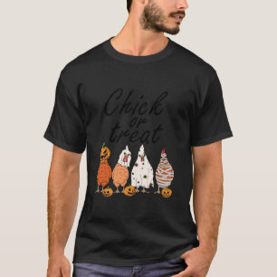 Kiche oder Leckerei — lustiges Halloweenkostüm für T-Shirt