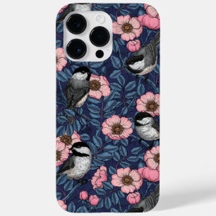 Kichererbsen in wilder Rose in Rosa und Blau Case-Mate iPhone 14 Pro Max Hülle