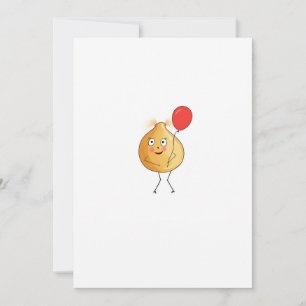 Kichererbsen-Thema, Kichererbsen-Design Einladung