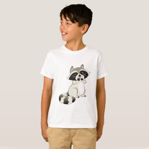 Kichernder entzückender Waschbär T-Shirt