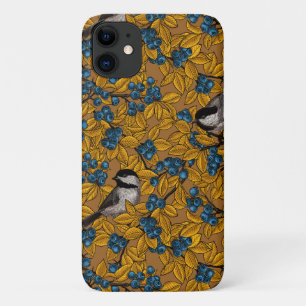 Kichervögel auf den Zweigen der Heidelbeere Case-Mate iPhone Hülle
