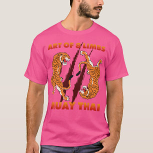 Kick Boxing Thai Fighter Geschenk Muay Thai T-Shirt