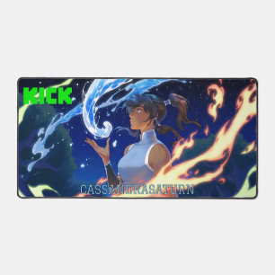 KICK CassandraSaturn Desk Mat Schreibtischunterlage