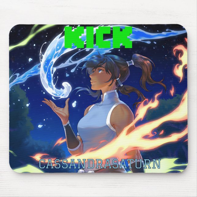 KICK CassandraSaturn Mousepad (Vorne)