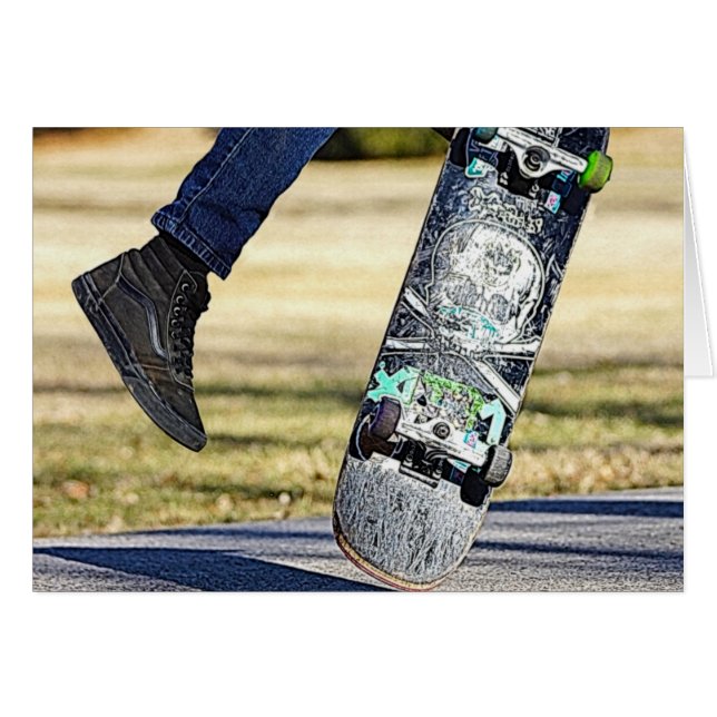 Kick Drehte es schmerzhaft (Vorderseite (Horizontal))