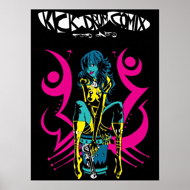 Kick Drum Two Print/Poster Poster (Vorne)