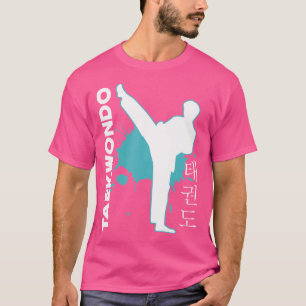 Kick Fighter Kampfkunst Taekwondo T-Shirt
