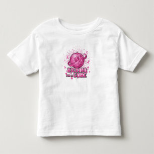 Kick for a Cure - Pink Soccer Breast Cancer Awa Kleinkind T-shirt