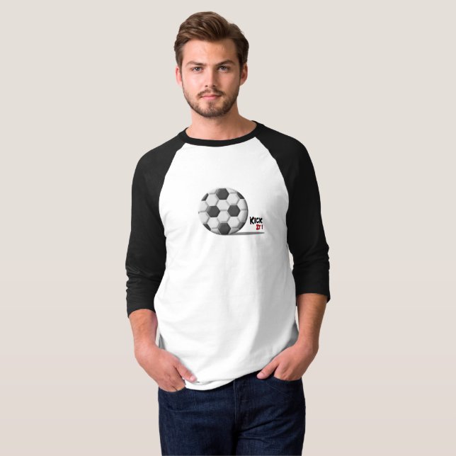 Kick It! Fußball T-Shirt (Vorne ganz)
