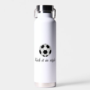 Kick it in Style Football Water Flasche (32 oz)